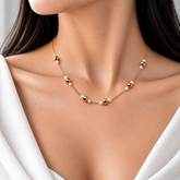Perle Dorée Station Necklace