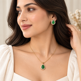 Impériale Jade Pavé Jewellery Set