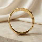 Signature Gold Anti-Tarnish F Bangle
