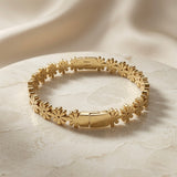 Golden Daisy Chain Bracelet